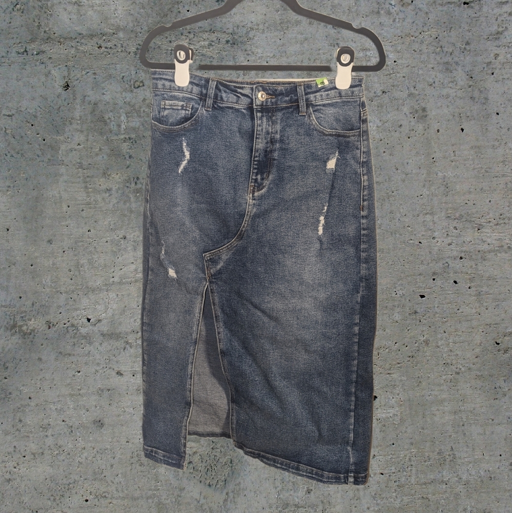 Vibrant Miu Denim Skirt BNWT